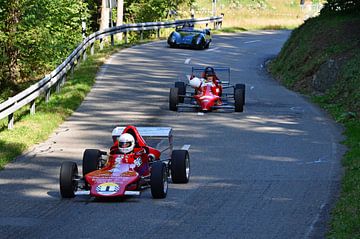 3 race cars on the way back Eggberg Klassik 2019