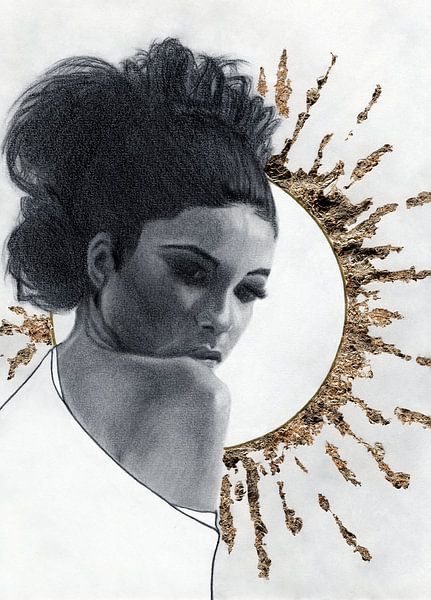 Gouden zon van Caro Jansen