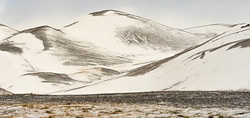 ijslands winterlandschap