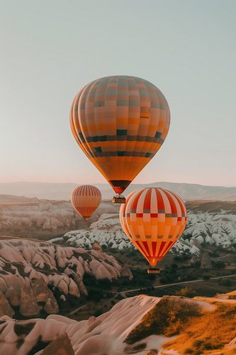 Cappadocië van bovenaf
