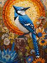 Blauwe gaai vogel van haroulita thumbnail