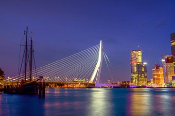 Erasmus Bridge by night