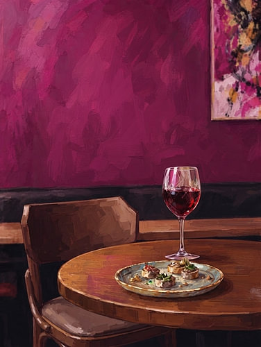 Pink dinner