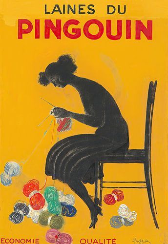 Leonetto Cappiello - Laines du Pingouin (ca. 1920)