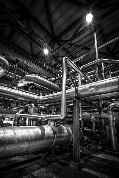 Inneres einer Fabrik von Ruurd Dankloff