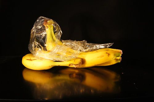 bananen met plastic verpakking - deel 3 van 4
