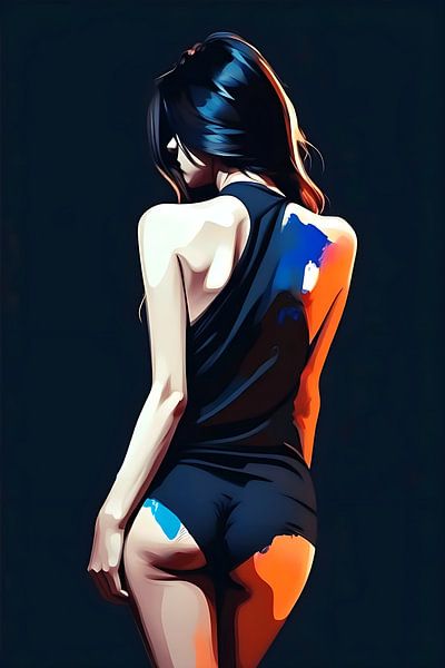Girl nude sexy by Nz Art