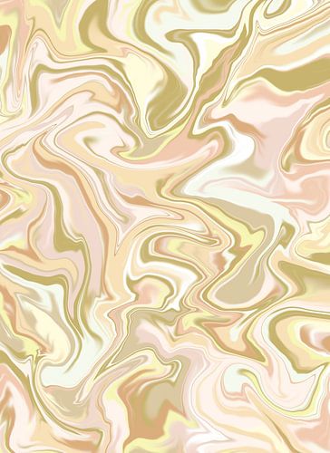 Liquid Gradient | Green Clay Yellow