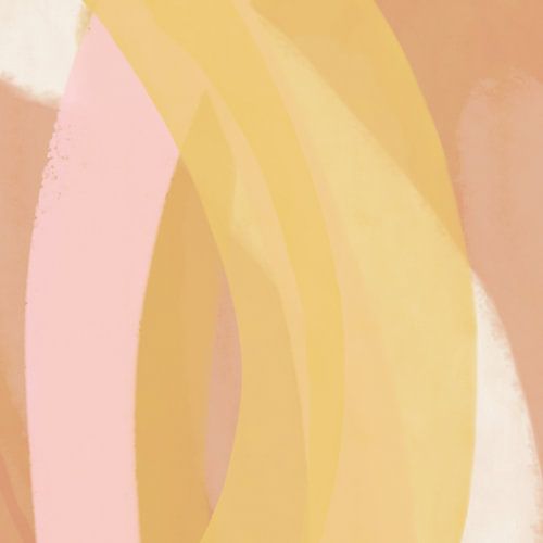 Kleurrijke abstracte kunst in pastelkleuren