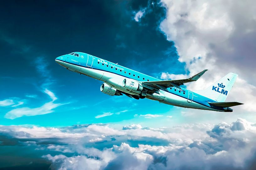 KLM PH-EXR KLM Cityhopper Embraer ERJ-175STD by Gert Hilbink