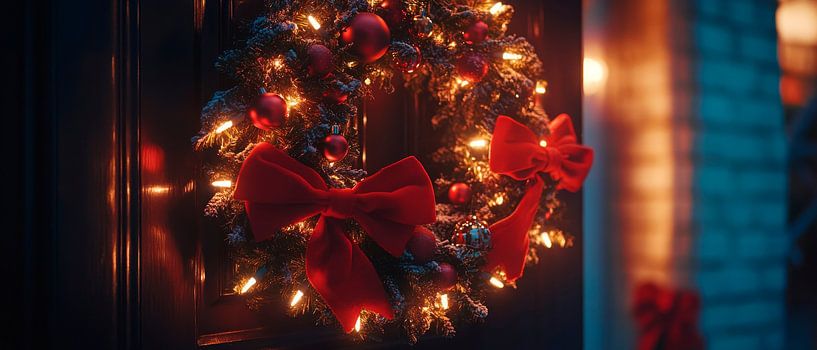 Kerst glamour van Poster Art Shop