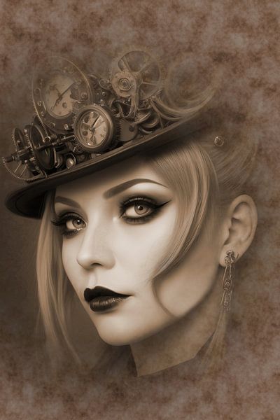Mevrouw Steampunk III van DeVerviersBelgium