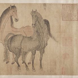 « Les chevaux du roi MU, fils du Ciel » (vers 1300) sur Affect Fotografie