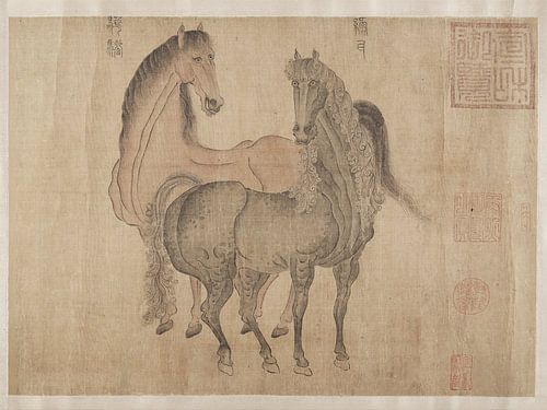 'De paarden van koning MU, zoon van de Hemel' (c.a. 1300)