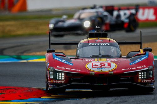 Ferrari 499p hypercar, 24 uur van Le Mans 2025