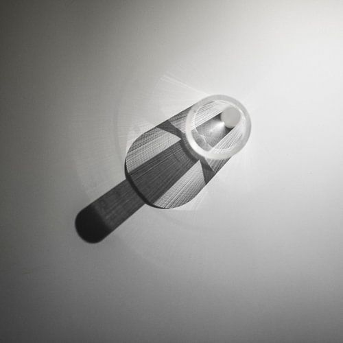 minimalistisch abstract zwart/wit beeld