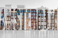 Grachtenpanden in Amsterdam met tekst par Stedom Fotografie Aperçu