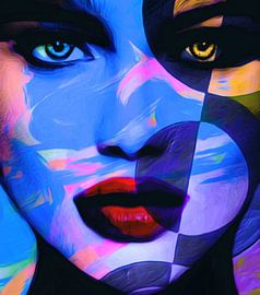 Just Face - Midnight - Abstrakt Game von Team W 32 Gallery