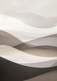 Wellen der Stille in fließenden Schichten