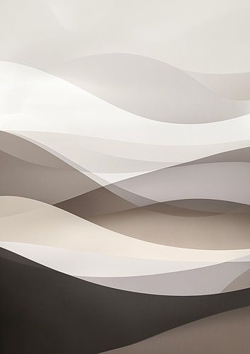 Vagues de silence en couches fluides