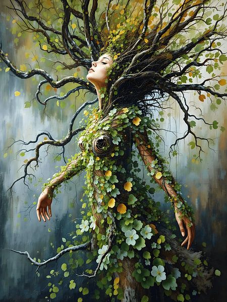 De boom vrouw van Jolique Arte