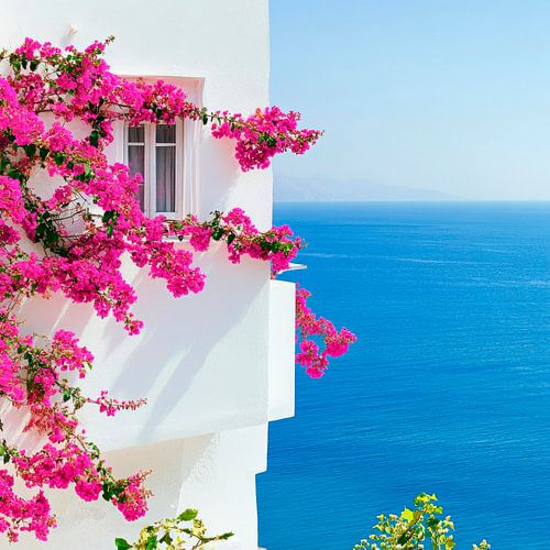 Blumenmeer Am Strand