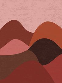 Warme Bergen van Gypsy Galleria