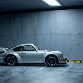 (Modellauto) Porsche in der Garage von Michel Knikker