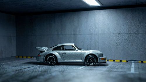 (Modellauto) Porsche in der Garage von Michel Knikker