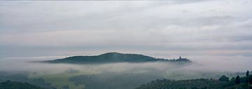 Morning mist in Tuscany by Teun Ruijters