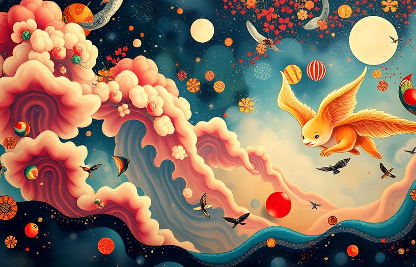 japanese artistic abstract by Egon Zitter