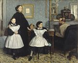 Die Familie Bellelli, Edgar Degas von Meisterhafte Meister Miniaturansicht