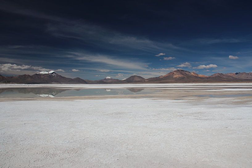 Zoutvlakte Chili, nabij San Pedro de Atacama van A. Hendriks