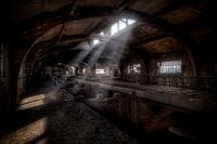Verlaten erts bunkers van de voormalige staalfabriek Terre Rouge (urbex)