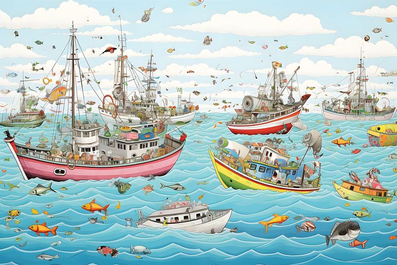 A fun boat trip by Heike Hultsch