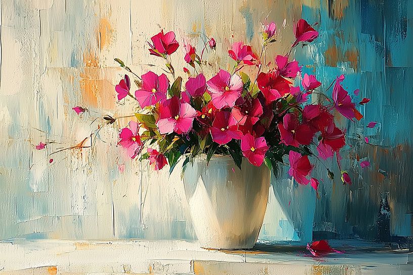 Vivid Petal Dance by Art Whims