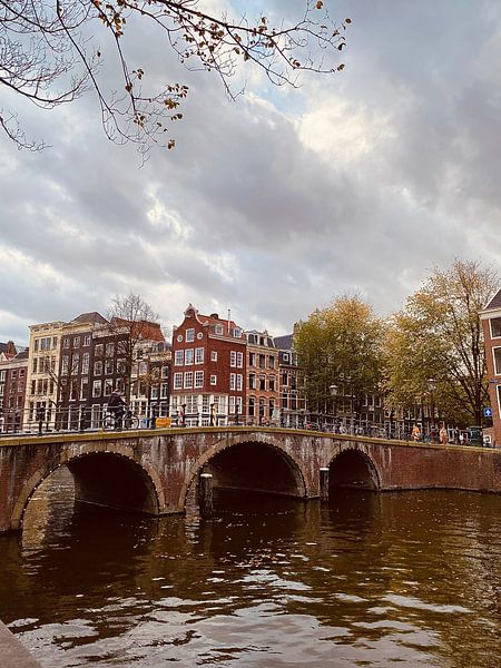 Amsterdam Keizersgracht by Marianna Pobedimova