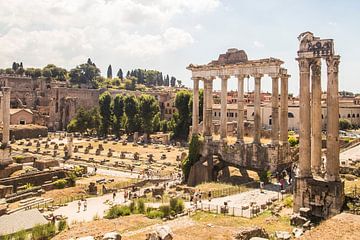 ruines in hartje Rome