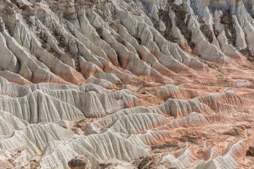 Abstract beeld van een canyon in Centraal-Azië | Turkmenistan van Photolovers reisfotografie