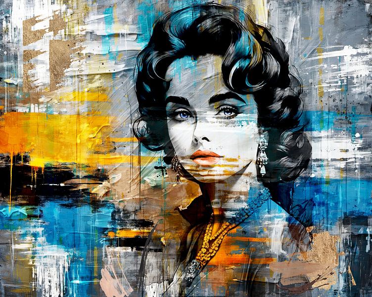 Blue Eyes Beauty van Arjen Roos