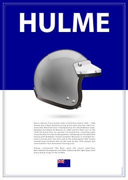 Denis Hulme Racing Helmet