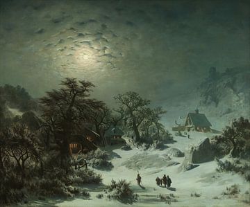 Winternacht, Adolf Kosárek