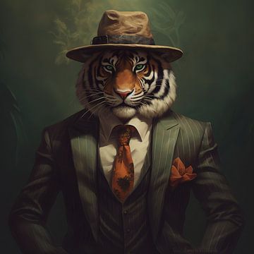 Scarface Tiger Business von YArt
