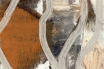 Japandi.  Horizontale structuurstudie van Dina Dankers