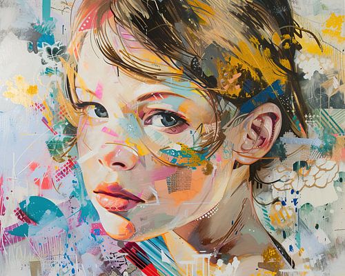 Regard engageant, charme abstrait