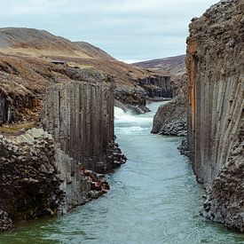 Stuðlagil gorge in Iceland by Tim Vlielander