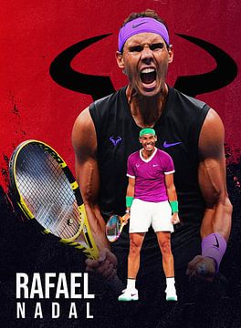 Rafael Nadal Amazing Potrait by Mochamad Iman Firman