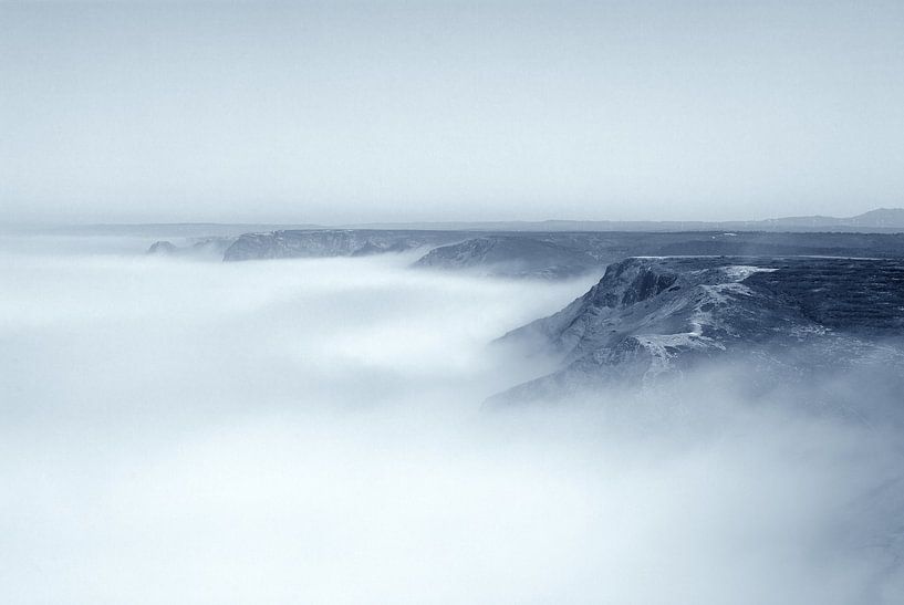 Brouillard en bord de mer - Torre d'Aspa - Portugal par Jacqueline Lemmens