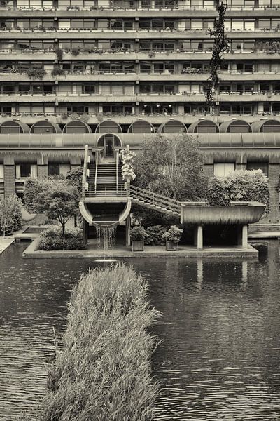 Photograph of a innercourt in London par Dennis Morshuis