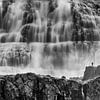 Dynjandi Wasserfall Island von Menno Schaefer